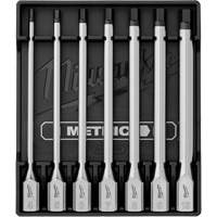 Long Metric Bit Socket Set, Hex, 3/8" Drive, 7 Pcs Air Extreme Inc.