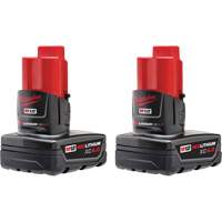 M12 REDLITHIUM XC4.0 Batteries, Lithium-Ion, 12 V, 4 Ah Air Extreme Inc.