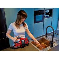 TE-DA 18/760 Li 18V Cordless Drain Auger (Tool Only), Powered, 25' Cable Length, 1/4" Cable Diameter Air Extreme Inc.