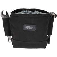 Sac Phantom pour &eacute;crous et boulons avec 2 manchons, Toile, 3 pochettes, Noir Air Extreme Inc.