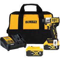 MAX* XR&reg; 3-Speed Impact Driver Kit, 1/4", 1825 in-lbs Max. Torque, 20 V, Lithium-Ion Air Extreme Inc.