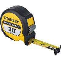 CONTROL-LOCK Tape Measure, 25 mm x 30', Imperial Graduations Air Extreme Inc.