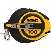 Closed Case Long Tape Measure, 100', Imperial Graduations Air Extreme Inc.