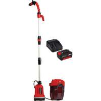 Cordless Clean Water Rain Barrel Pump with 4Ah Battery & Charger Starter Kit, 18 V, 792.5 GPH Air Extreme Inc.