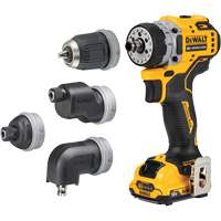 Ensemble perceuse/visseuse sans fil et sans balai XTREME 5-en-1, Lithium-ion, 12 V, Mandrin 3/8" Air Extreme Inc.