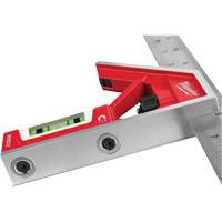 Magnetic Combination Square, 12" L, Stainless Steel, Plain Air Extreme Inc.