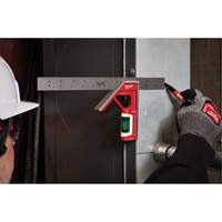 Magnetic Combination Square, 12" L, Stainless Steel, Plain Air Extreme Inc.