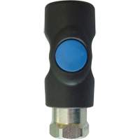 Raccord industriel rapide TOPQUIK S1, Composite en polyester/Acier inoxydable, 1/4", NPT femelle, 174 PSI Air Extreme Inc.