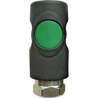 Raccord rapide TOPQUIK S1 Ultraflo 7,8 mm, Composite en polyester/Acier inoxydable, 1/4", NPT femelle, 174 PSI Air Extreme Inc.