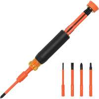 Tournevis isolant &agrave; embouts interchangeables 4-en-1 Air Extreme Inc.