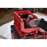 PACKOUT Compact Crate, 15-1/2" x 9-1/2" x 8-3/4", Black/Red Air Extreme Inc.