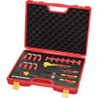 Jeu d'outils isol&eacute;s VDE &agrave; prise 3/8", 1000 V, 20 M Air Extreme Inc.