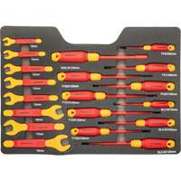 Jeu d'outils VDE isol&eacute;s, 1000 V, 39 M Air Extreme Inc.