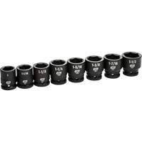 Jeu de douilles SAE &agrave; 6 pans, 8 Mcx, Chocs, Prise de 3/4" Air Extreme Inc.
