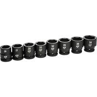 Jeu de douilles m&eacute;triques &agrave; 6 pans, 8 Mcx, Chocs, Prise de 3/4" Air Extreme Inc.