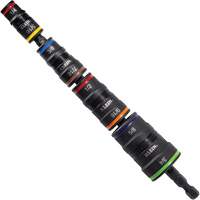 9-in-1 Flip Socket Set, 5 Pcs, Impact, 1/4" Drive Size, Short Air Extreme Inc.