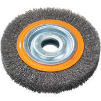 Brosse rotative, 7" dia., Fils 0,118", Arbre 1-1/4" Air Extreme Inc.