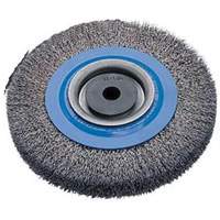 Brosses rotatives &agrave; fils torsad&eacute;s d'&eacute;tabli, 6" dia., Fils 0,0118", Arbre 1/2" - 1-1/4" Air Extreme Inc.