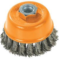 Brosse-boisseau, 3" dia. x 5/8"-11 arbre Air Extreme Inc.