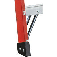 6600 AA Series Industrial Extra Heavy-Duty 2-Way Stepladders, Fibreglass, 375 lbs. Capacity, 4' Air Extreme Inc.
