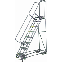 &eacute;chelles multidirectionelles, 6 marches, Largeur de la marche 24", Hauteur de la plateforme 60", Acier Air Extreme Inc.