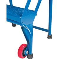 Portable Folding Ladder, 2 Steps, Perforated, 20" High Air Extreme Inc.