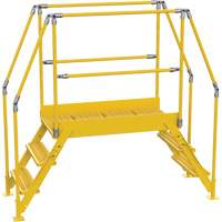 Crossover Ladder, 78-1/2" Overall Span, 30" H x 48" D, 24" Step Width Air Extreme Inc.