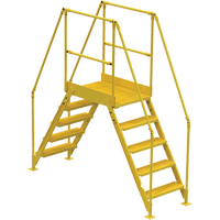 Crossover Ladder, 79 1/2" Overall Span, 50" H x 24" D, 24" Step Width Air Extreme Inc.