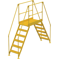 Crossover Ladder, 116" Overall Span, 60" H x 48" D, 24" Step Width Air Extreme Inc.