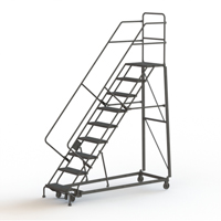 &eacute;chelles robustes en angle de s&eacute;curit&eacute;, 9 marches, Perfor&eacute;, Inclinaison 50°, Hauteur 90" Air Extreme Inc.