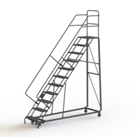 &eacute;chelles robustes en angle de s&eacute;curit&eacute;, 11 marches, Stri&eacute;, Inclinaison 50°, Hauteur 110" Air Extreme Inc.