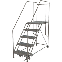Plateforme de travail mobile, Acier, 5 Marches, 50" ha, 35" p, 24" Marche, Stri&eacute; Air Extreme Inc.