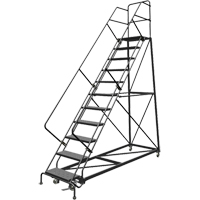 &eacute;chelles en angle de s&eacute;curit&eacute;, 11 marches, Perfor&eacute;, Inclinaison 50°, Hauteur 110" Air Extreme Inc.