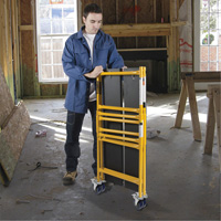 Ensemble de petit &eacute;chafaudage de base de 4' Jobsite Series, Cadre Acier, 41" p x 45-3/4" h Air Extreme Inc.