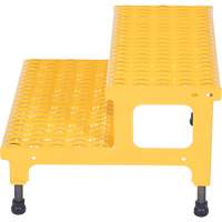 Adjustable Step-Mate Stand, 2 Step(s), 23-13/16" W x 22-7/8" L x 15-1/4" H, 500 lbs. Capacity Air Extreme Inc.