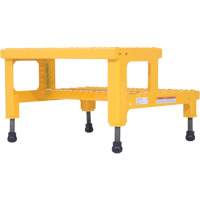 Adjustable Step-Mate Stand, 2 Step(s), 23-13/16" W x 22-7/8" L x 15-1/4" H, 500 lbs. Capacity Air Extreme Inc.