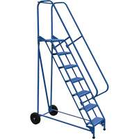Roll-A-Fold Ladder, 7 Steps, Perforated, 70" High Air Extreme Inc.
