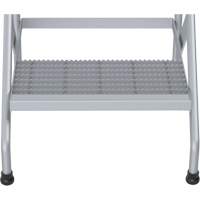 Aluminum Step Stand, 2 Step(s), 22-13/16" W x 24-9/16" L x 20" H, 500 lbs. Capacity Air Extreme Inc.
