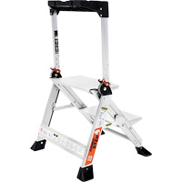Jumbo Step Ladder, 1.5', Aluminum, 375 lbs. Capacity, Type 1AA Air Extreme Inc.