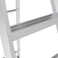 Step Ladder, 10', Aluminum, 225 lbs. Capacity, Type 2 Air Extreme Inc.