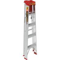 Step Ladder with Paint Tray, 5', Aluminum, 200 lbs. Capacity, Type 3 Air Extreme Inc.
