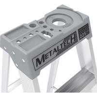 Step Ladder with Paint Tray, 10', Aluminum, 225 lbs. Capacity, Type 2 Air Extreme Inc.