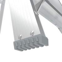 Step Ladder with Paint Tray, 10', Aluminum, 225 lbs. Capacity, Type 2 Air Extreme Inc.