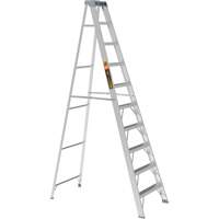 Step Ladder, 10', Aluminum, 225 lbs. Capacity, Type 2 Air Extreme Inc.
