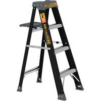 Step Ladder with Paint Tray, 4', Fibreglass, 250 lbs. Capacity, Type 1 Air Extreme Inc.