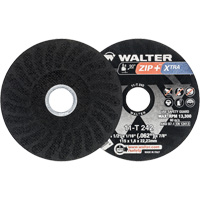 Meules &agrave; tronçonner renforc&eacute;es Zip+ pour meuleuse &agrave; angle droit, 4-1/2" x 1/16", Arbre de 7/8", Type 1, Alumine de zirconium, 13 300 Tr/min Air Extreme Inc.
