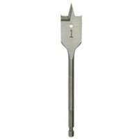 Flat Boring Bit, 1-1/8" Diameter, 1/4" Hex Shank, 6" Length Air Extreme Inc.