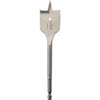 Flat Boring Bit, 1-1/4" Diameter, 1/4" Hex Shank, 6" Length Air Extreme Inc.