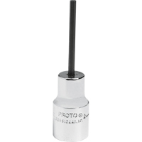 Douille &agrave; embout, Hexagonale, 2,5 mm x 1-7/8" lo, Prise 1/4" Air Extreme Inc.