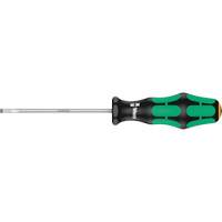 Slotted Screwdriver, 4 mm Tip, Round, 7-25/32" L, Plastic Handle Air Extreme Inc.